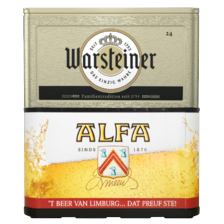 Warsteiner of Alfa bier